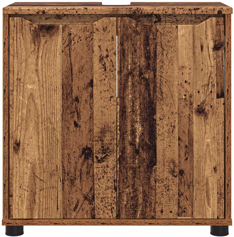 Vonios kriauklės cabinetas Senovinis medis 60 x 30 x 60 cm