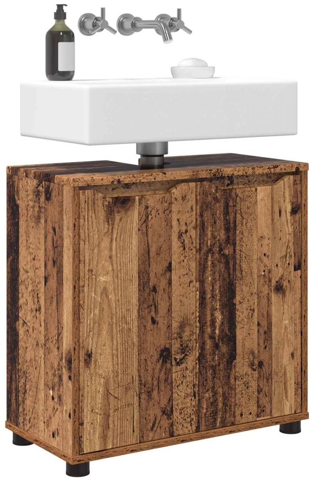 Vonios kriauklės cabinetas Senovinis medis 60 x 30 x 60 cm