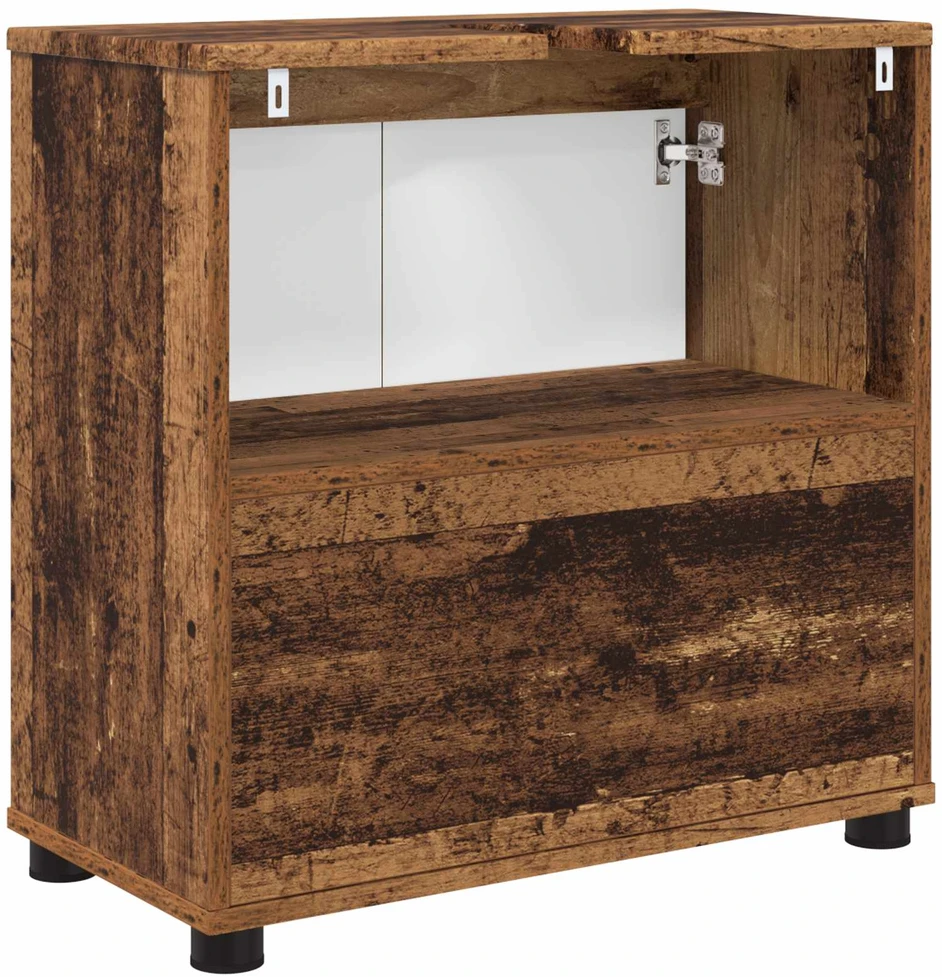 Vonios kriauklės cabinetas Senovinis medis 60 x 30 x 60 cm
