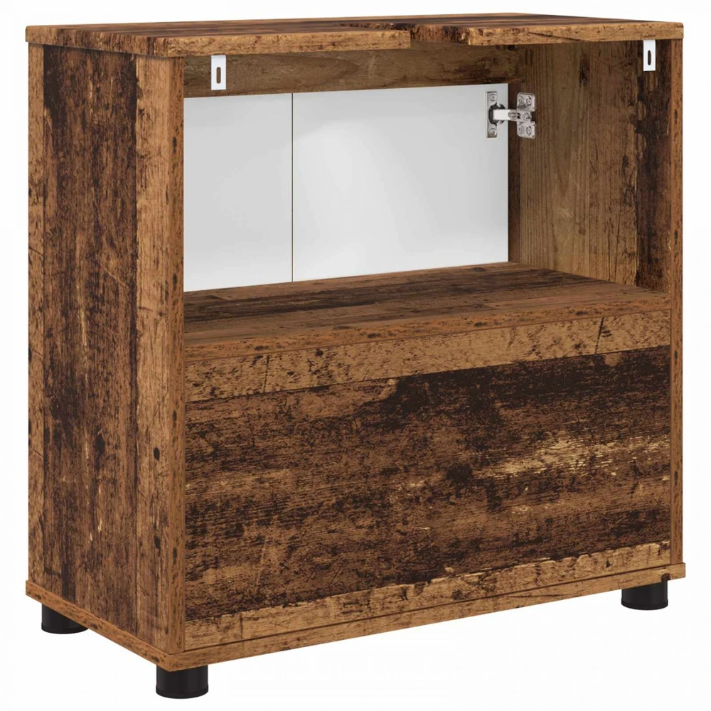Vonios kriauklės cabinetas Senovinis medis 60 x 30 x 60 cm