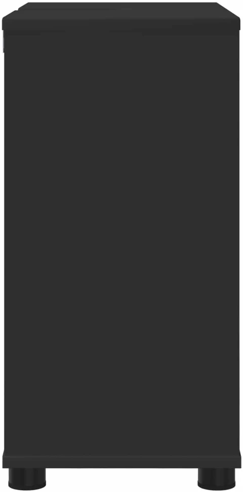 Vonios kriauklės cabinetas Juoda 60 x 30 x 60 cm