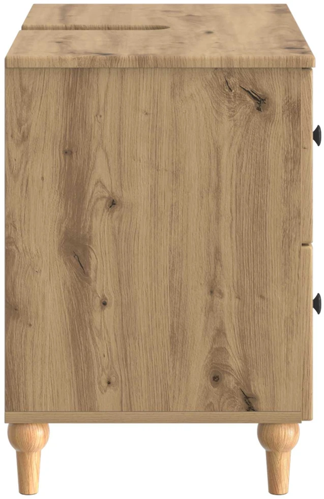 Vonios kriauklės spinta ALKMAAR Artisano ąžuolo 82 x 41 x 59 cm