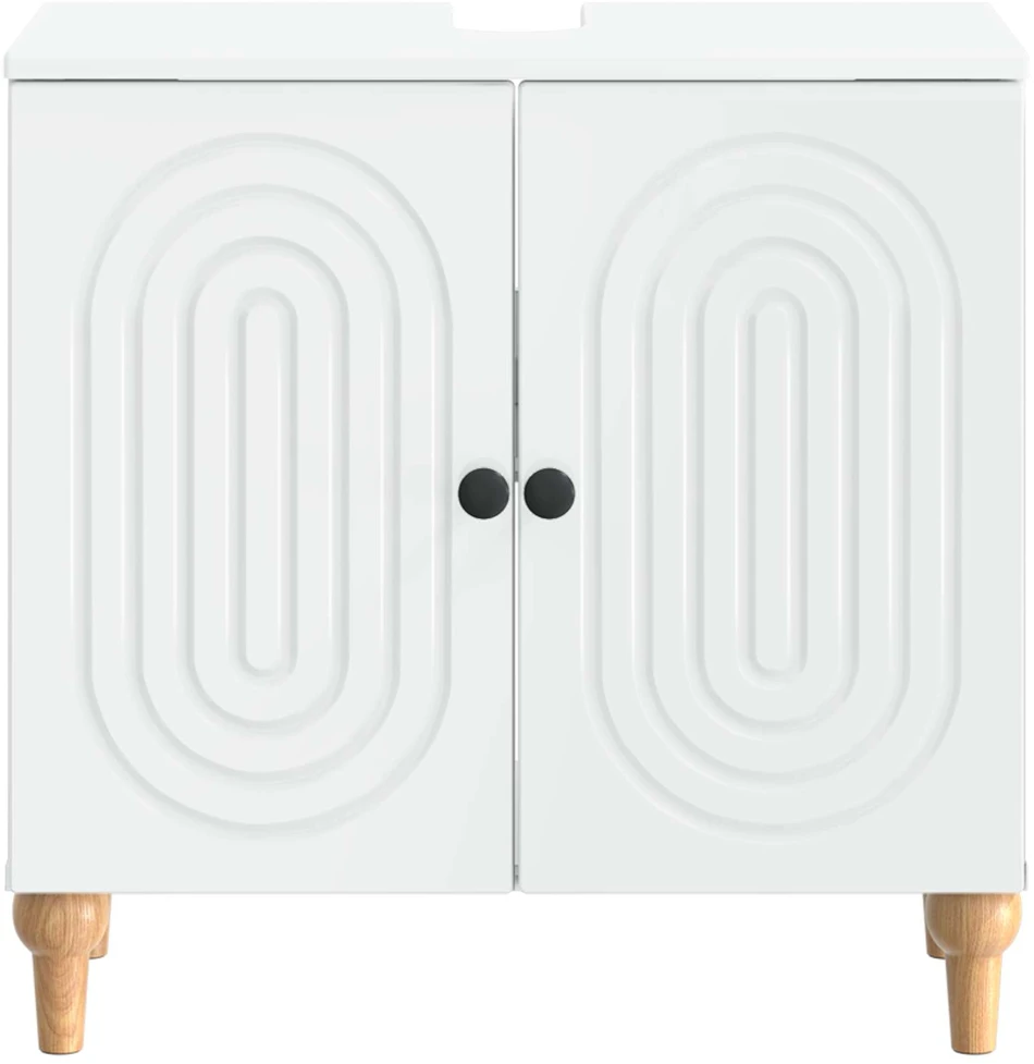 Vonios kriauklės spinta ALKMAAR Balta 59,5 x 31,5 x 59 cm