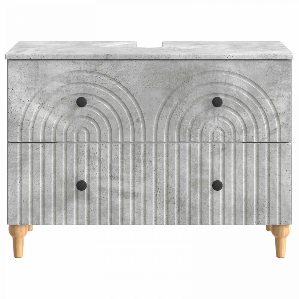 Vonios kriauklės spinta ALKMAAR Betono pilka 82 x 41 x 59 cm