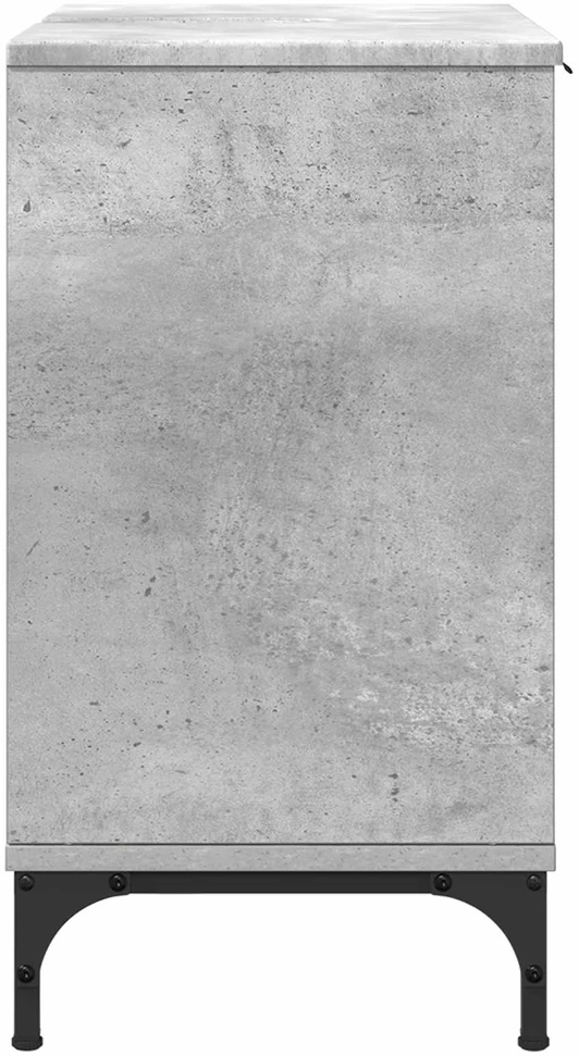 Vonios kriauklės spinta Betono pilka 60,5 x 33,5 x 61 cm