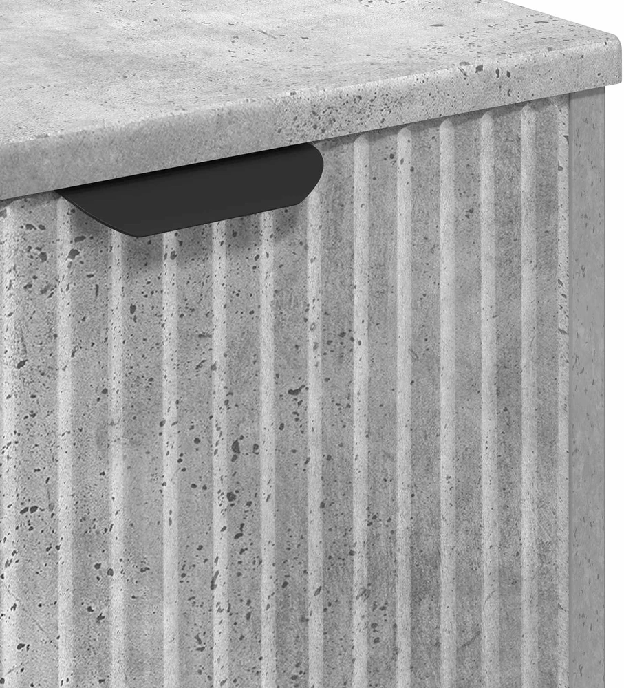 Vonios kriauklės spinta Betono pilka 60,5 x 33,5 x 61 cm