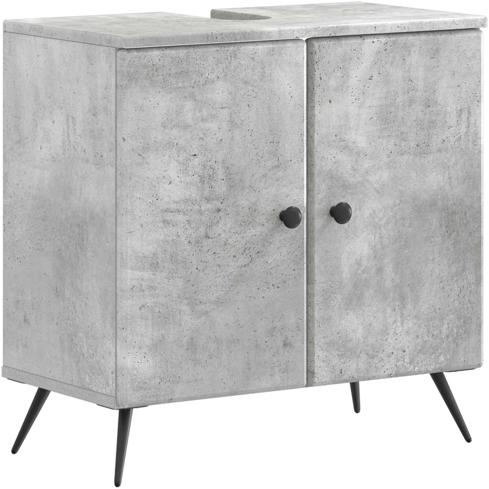 Vonios kriauklės spinta BREDA Betono pilka 59,5 x 31,5 x 59 cm