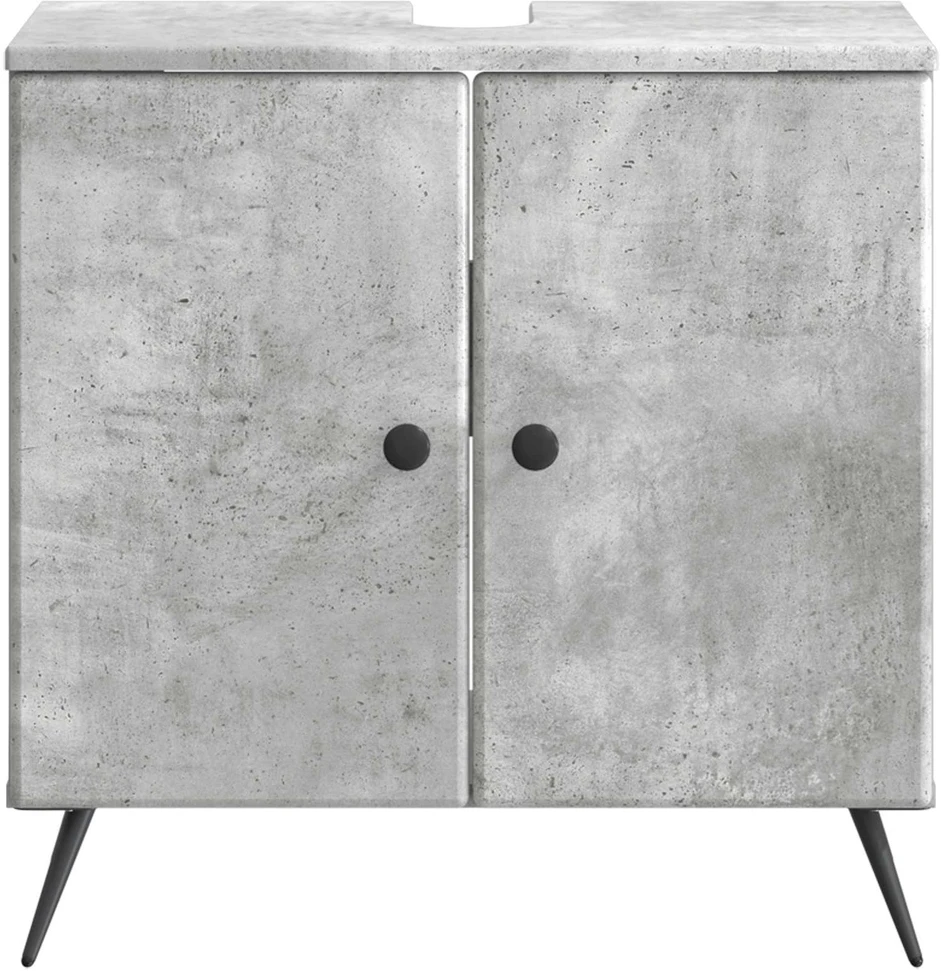Vonios kriauklės spinta BREDA Betono pilka 59,5 x 31,5 x 59 cm