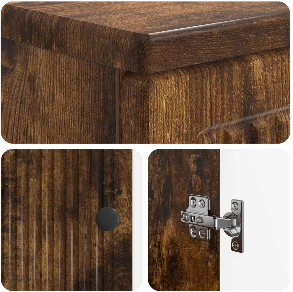 Vonios kriauklės spinta EDE Dūminio ąžuolo 59,5 x 31,5 x 59 cm