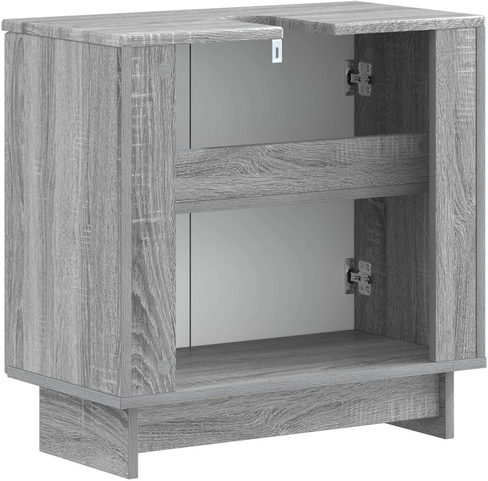 Vonios kriauklės spinta EDE Pilka Sonoma 59,5 x 31,5 x 59 cm