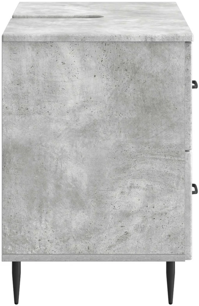 Vonios kriauklės spinta HAARLEM Betono pilka 82 x 41 x 58,5 cm
