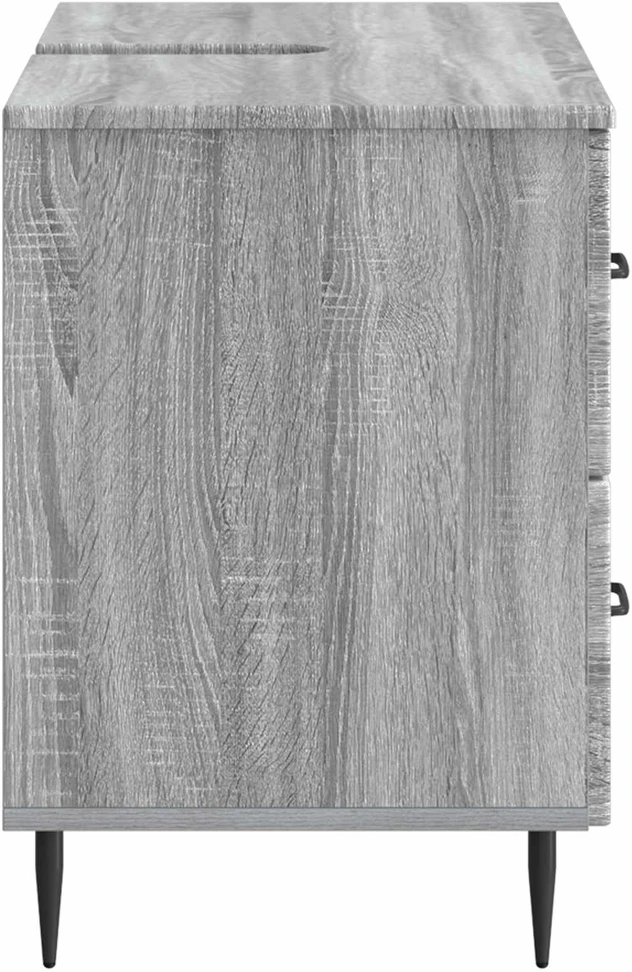 Vonios kriauklės spinta HAARLEM Pilka Sonoma 82 x 41 x 58,5 cm