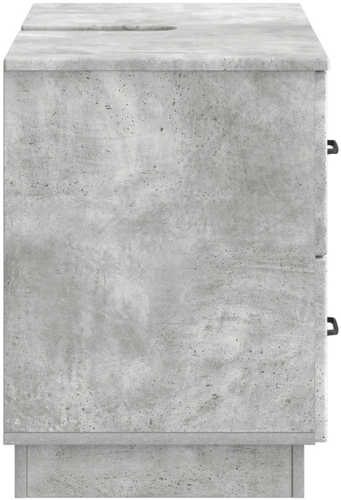 Vonios kriauklės spinta HOORN Betono pilka 82 x 41 x 56 cm