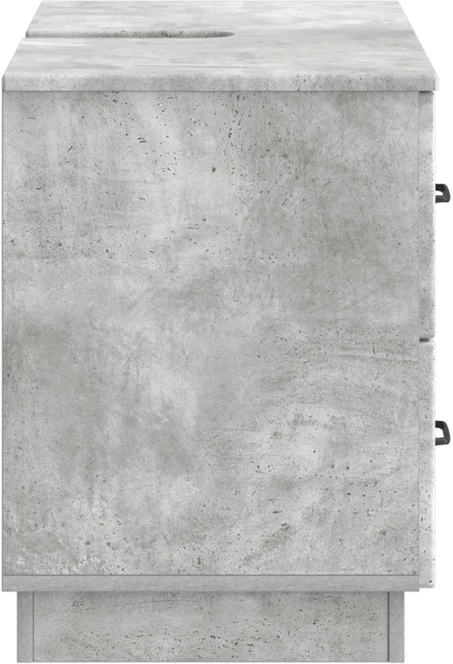 Vonios kriauklės spinta HOORN Betono pilka 82 x 41 x 56 cm