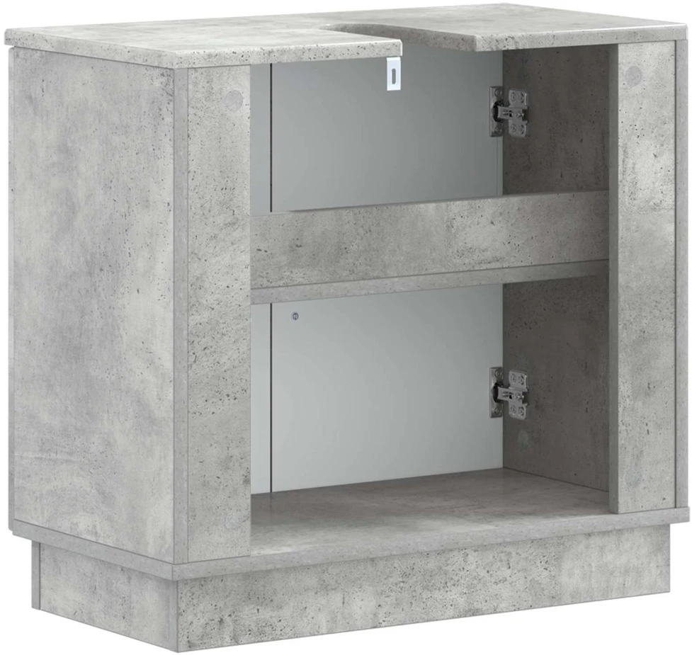 Vonios kriauklės spinta HOORN Betono pilka 59,5 x 31,5 x 56 cm