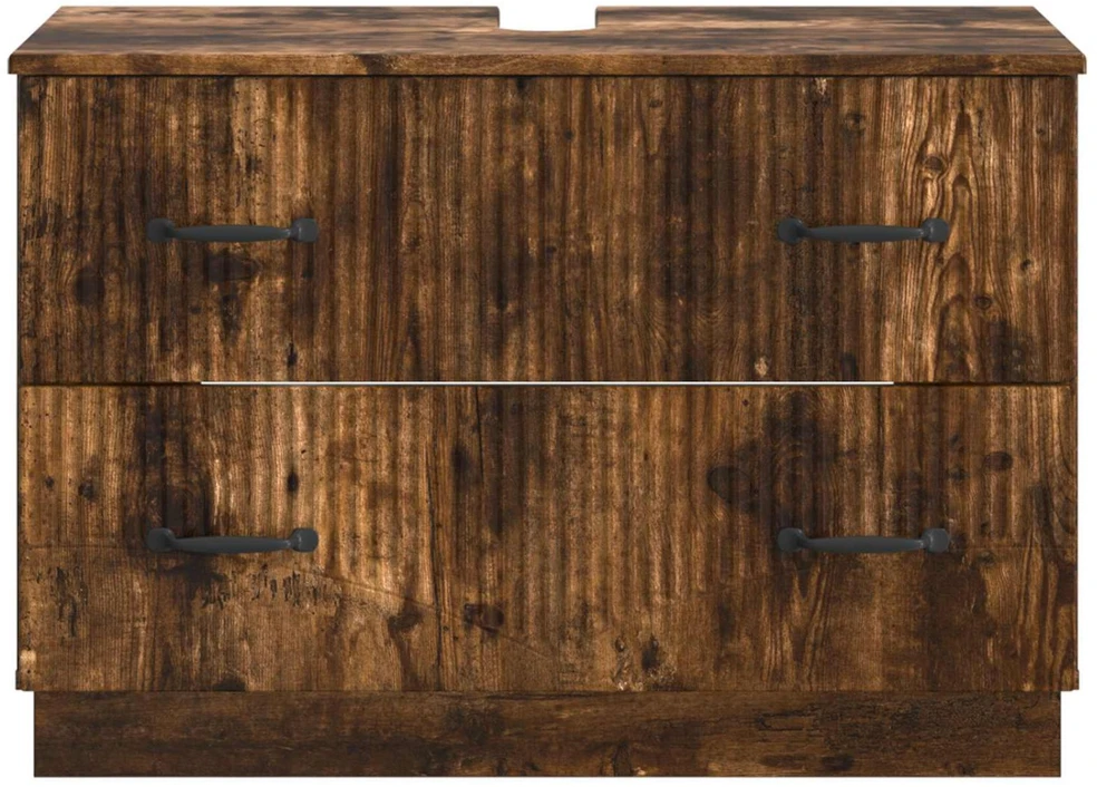 Vonios kriauklės spinta HOORN Dūminio ąžuolo 82 x 41 x 56 cm