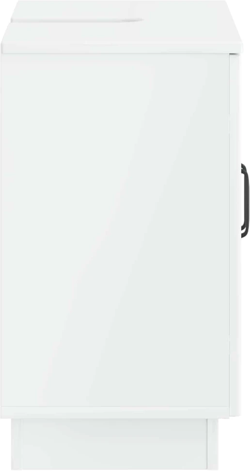 Vonios kriauklės spinta HOORN Itin blizgi balta