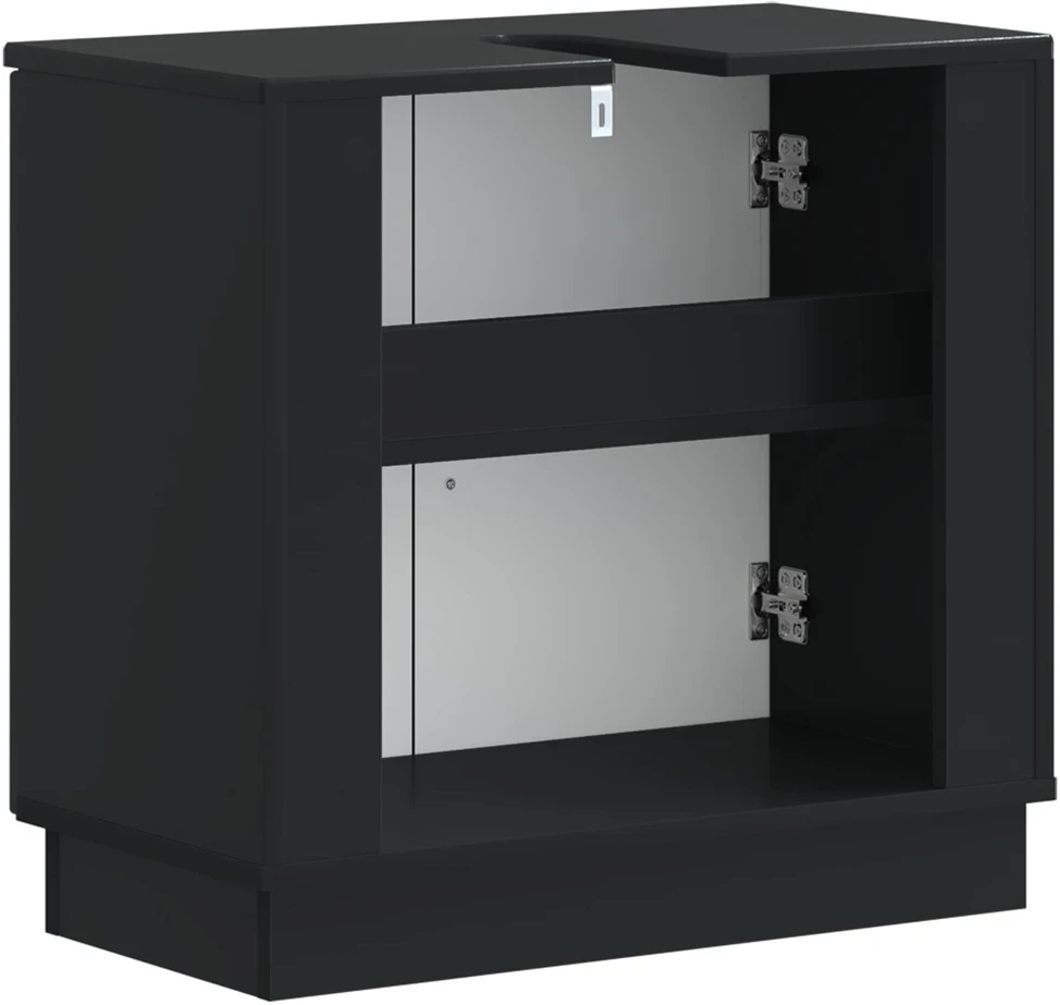 Vonios kriauklės spinta HOORN Juoda 59,5 x 31,5 x 56 cm