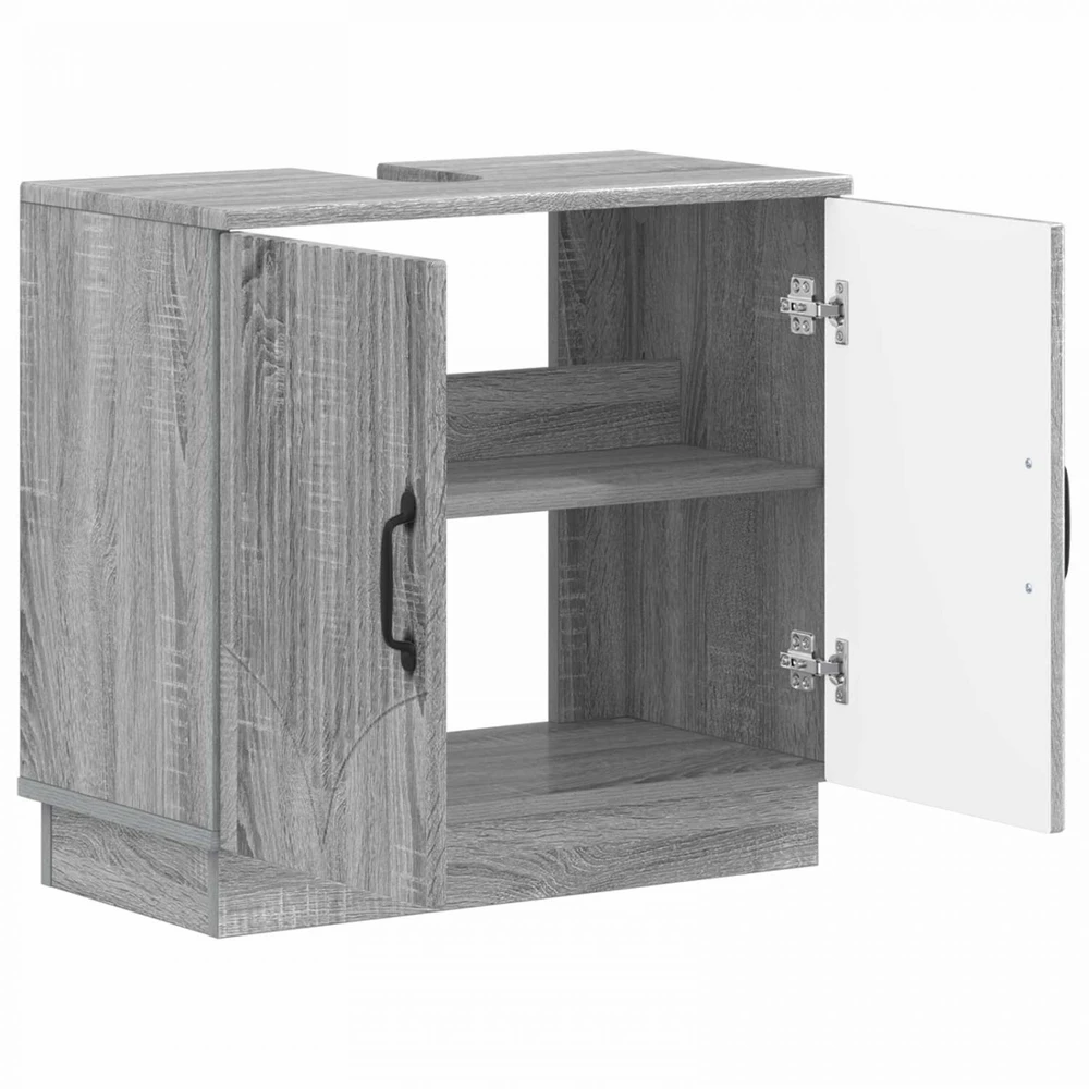 Vonios kriauklės spinta HOORN Pilka Sonoma 59,5 x 31,5 x 56 cm