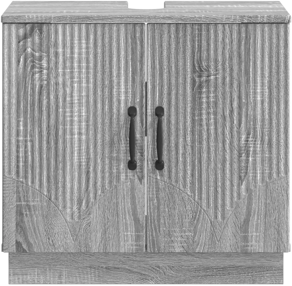 Vonios kriauklės spinta HOORN Pilka Sonoma 59,5 x 31,5 x 56 cm