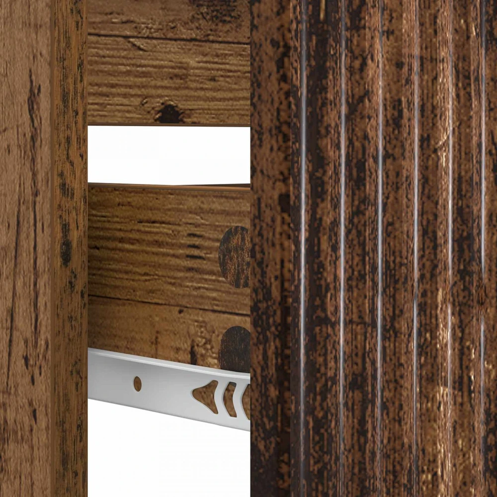 Vonios kriauklės spinta HOORN Sendintos medienos