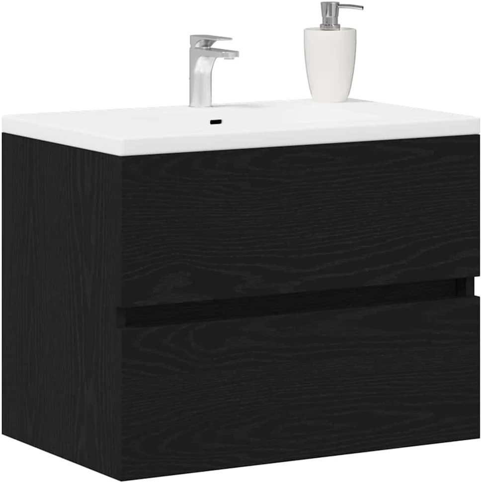 Vonios spintelė Juodojo ąžuolo 60 x 38,5 x 45 cm