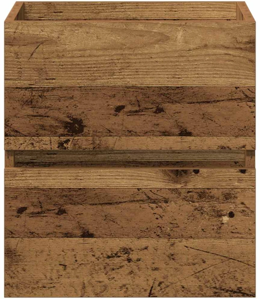 Vonios kriauklės spinta Juodas ąžuolas 80 x 39 x 62 cm