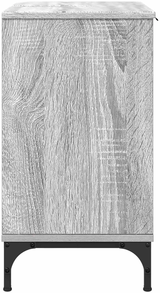 Vonios kriauklės spinta Pilkas Sonoma 60,5 x 33,5 x 61 cm
