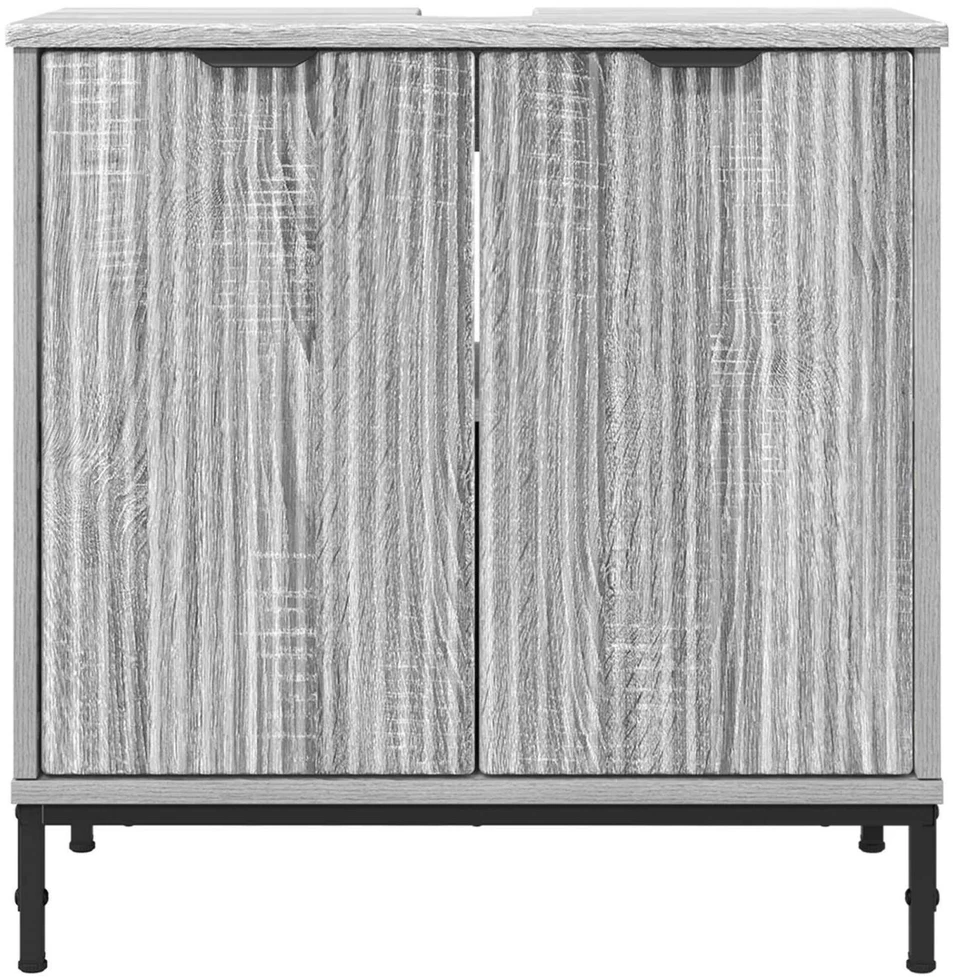 Vonios kriauklės spinta Pilkas Sonoma 60,5 x 33,5 x 61 cm