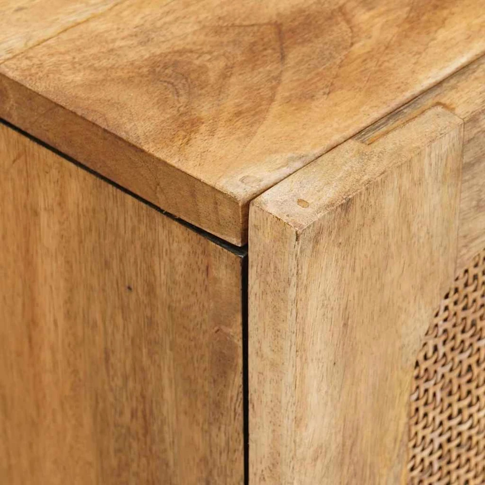 Vonios kriauklės spinta Ruda 62 x 33 x 58 cm Kietas mango medis