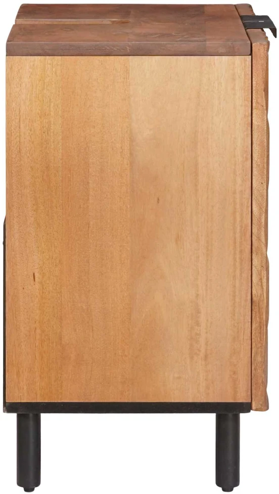 Vonios kriauklės spinta Ruda 62 x 33 x 58 cm Kietas mango medis