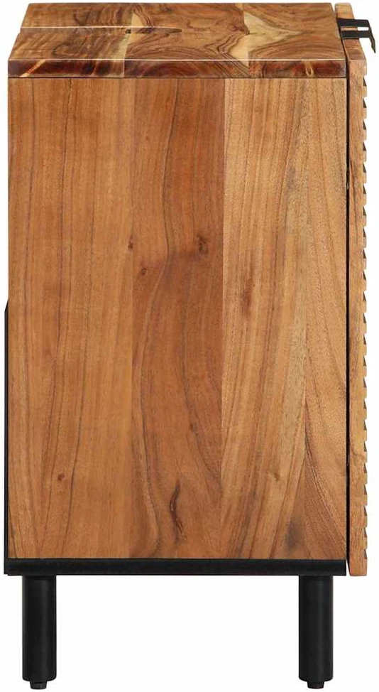 Vonios kriauklės spinta Ruda 62 x 33 x 58 cm Kietas mango medis