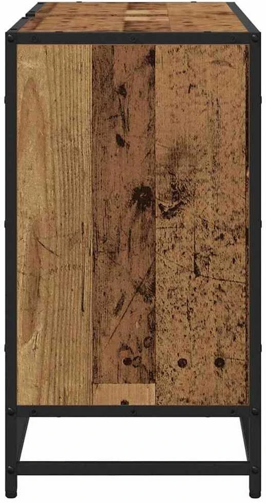 Vonios spintelė Senovinis medis 80 x 33 x 60 cm