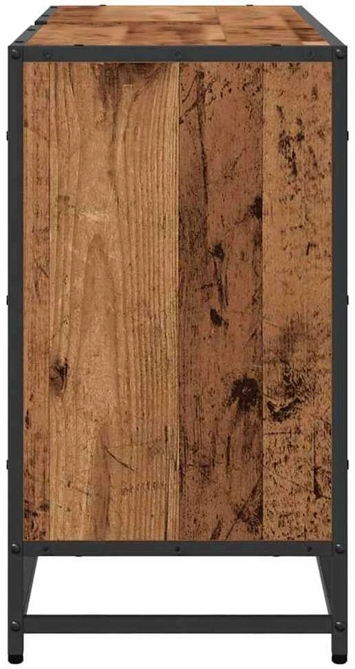 Vonios spintelė Senovinis medis 90 x 33 x 60 cm