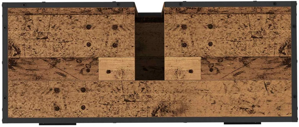 Vonios spintelė Senovinis medis 80 x 33 x 60 cm