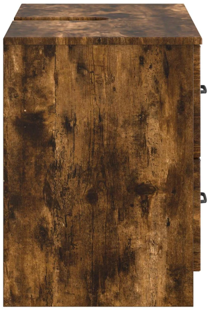 Vonios kriauklės spinta UTRECHT Dūminio ąžuolo 82 x 41 x 56 cm