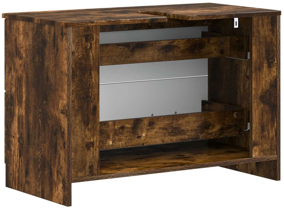 Vonios kriauklės spinta UTRECHT Dūminio ąžuolo 82 x 41 x 56 cm
