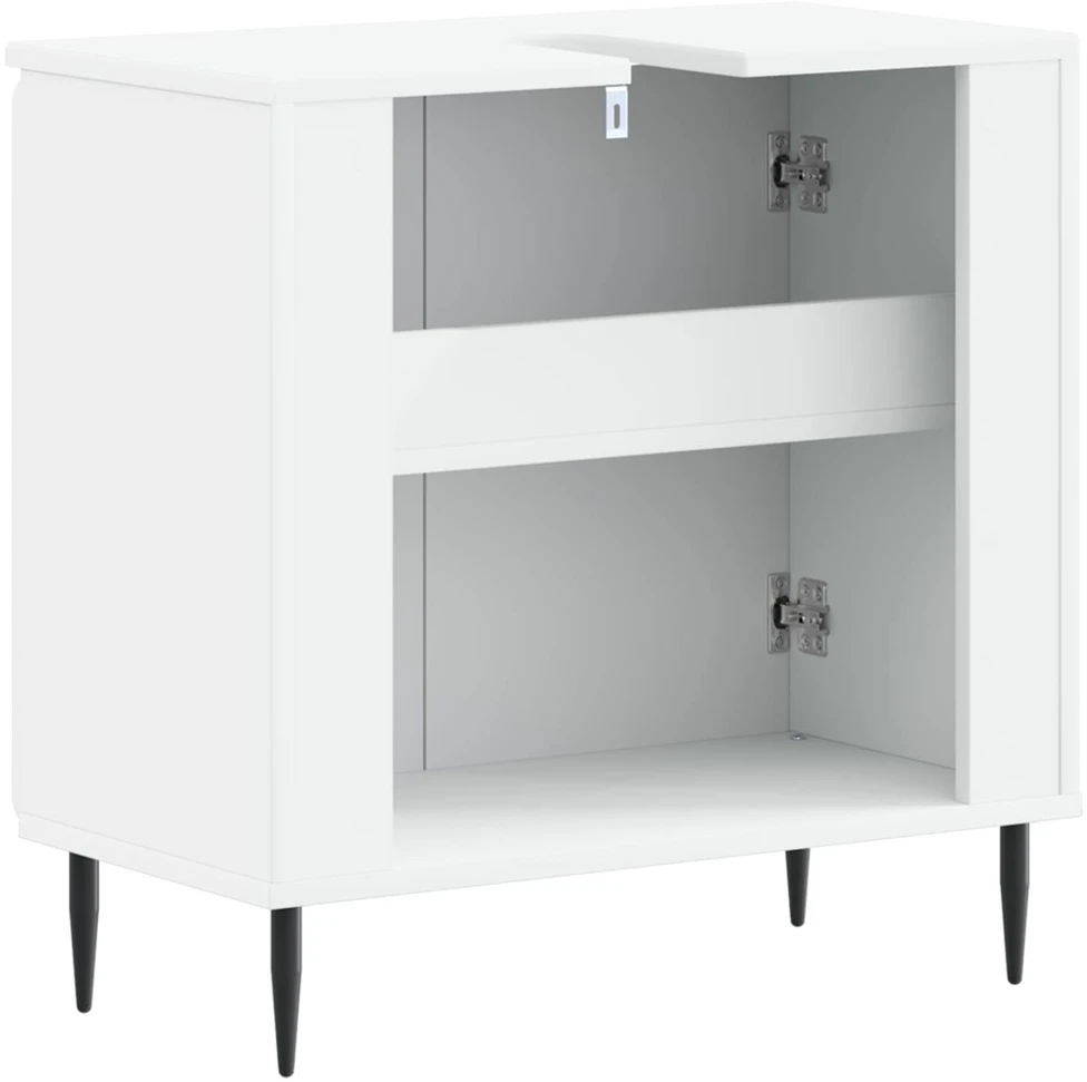 Vonios kriauklės spinta ZWOLLE Balta 59,5 x 31,5 x 59 cm