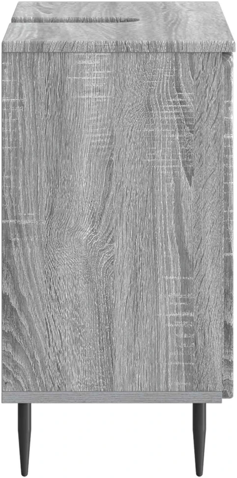 Vonios kriauklės spinta ZWOLLE Pilka Sonoma 59,5 x 31,5 x 59 cm