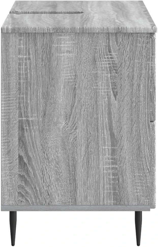 Vonios kriauklės spinta ZWOLLE Pilka Sonoma 82 x 41 x 58,5 cm