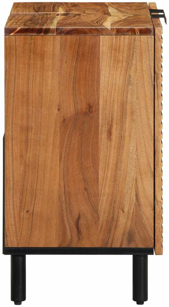 Vonios kriauklės spinta Ruda 62 x 33 x 58 cm Kietas mango medis