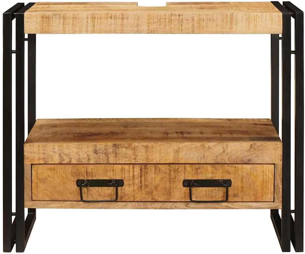 Veidrodžių kabinetas Ruda 71 x 33 x 58 cm Kietas mango medis