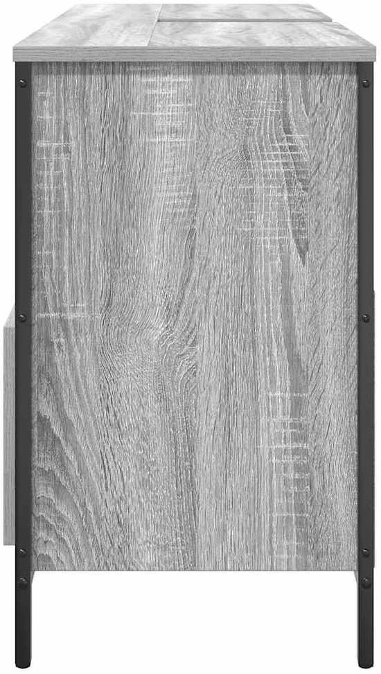 vonios praustuvo spintelė su stalčiais 90x34,5x60 cm
