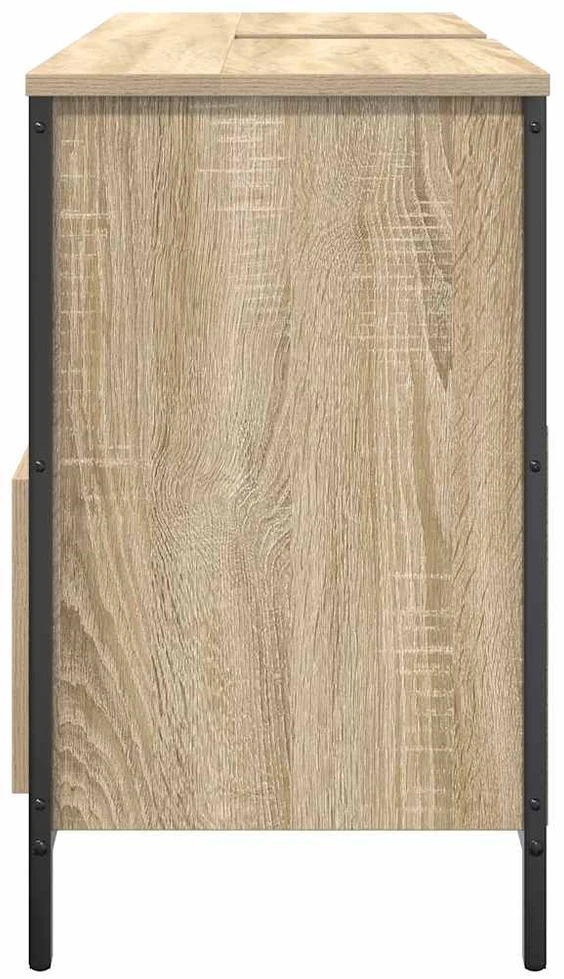 vonios praustuvo spintelė su stalčiais 90x34,5x60 cm