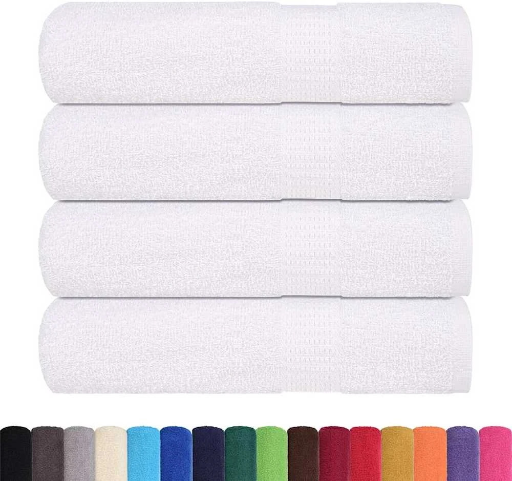 Rankšluostis Rankšluosčiai, FROGN, 4 vnt., balti, 100x150 cm, 360 g/m²