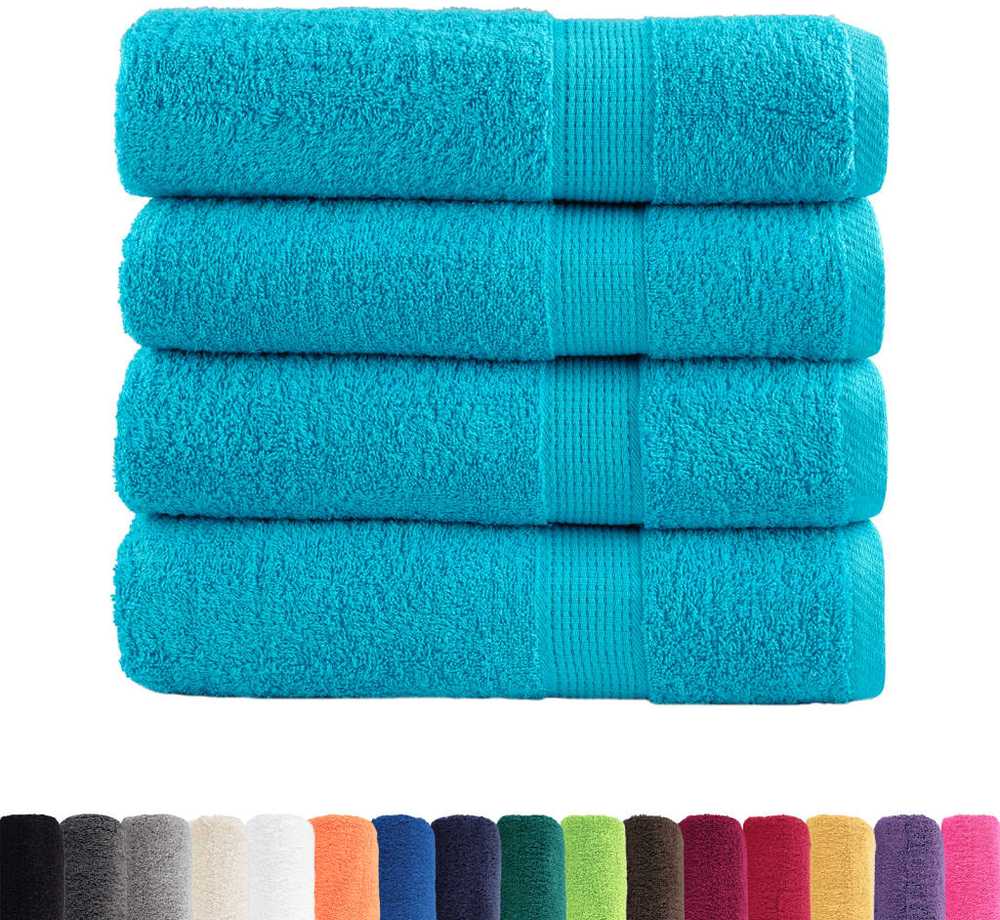 Rankšluostis Vonios rankšluosčiai SOLUND, 4vnt., 100x150cm, 600g/m²