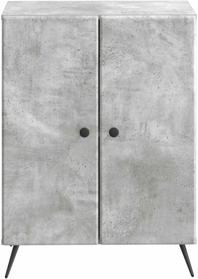Vonios saugojimo spintelė BREDA Betono pilka 59,5 x 31 x 80 cm