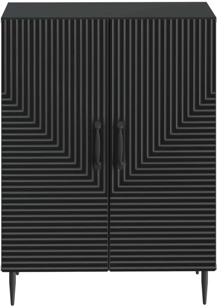 Vonios saugojimo spintelė HAARLEM Juoda 59,5 x 31 x 80 cm