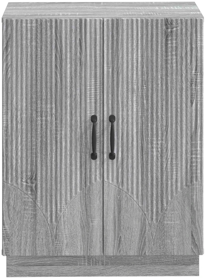 Vonios saugojimo spintelė HOORN Pilka Sonoma 59,5 x 31 x 77 cm