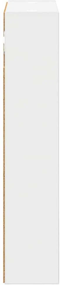 Vonios sieninė spintelė Baltas 30 x 10 x 50 cm Dirbtinė mediena